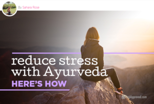 ayurvedic stress relief 