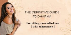 The Definitive Guide To Dharma