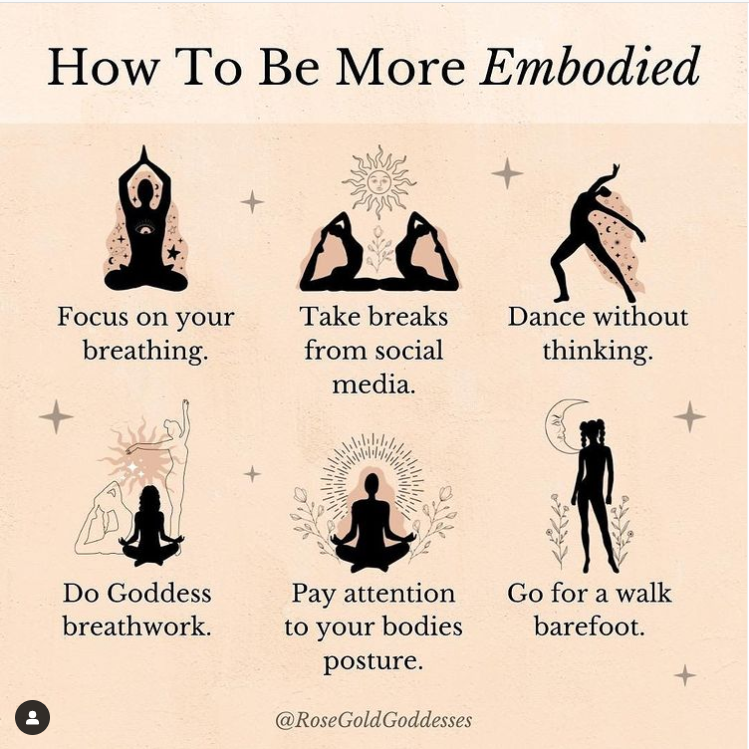 How to be more embodied