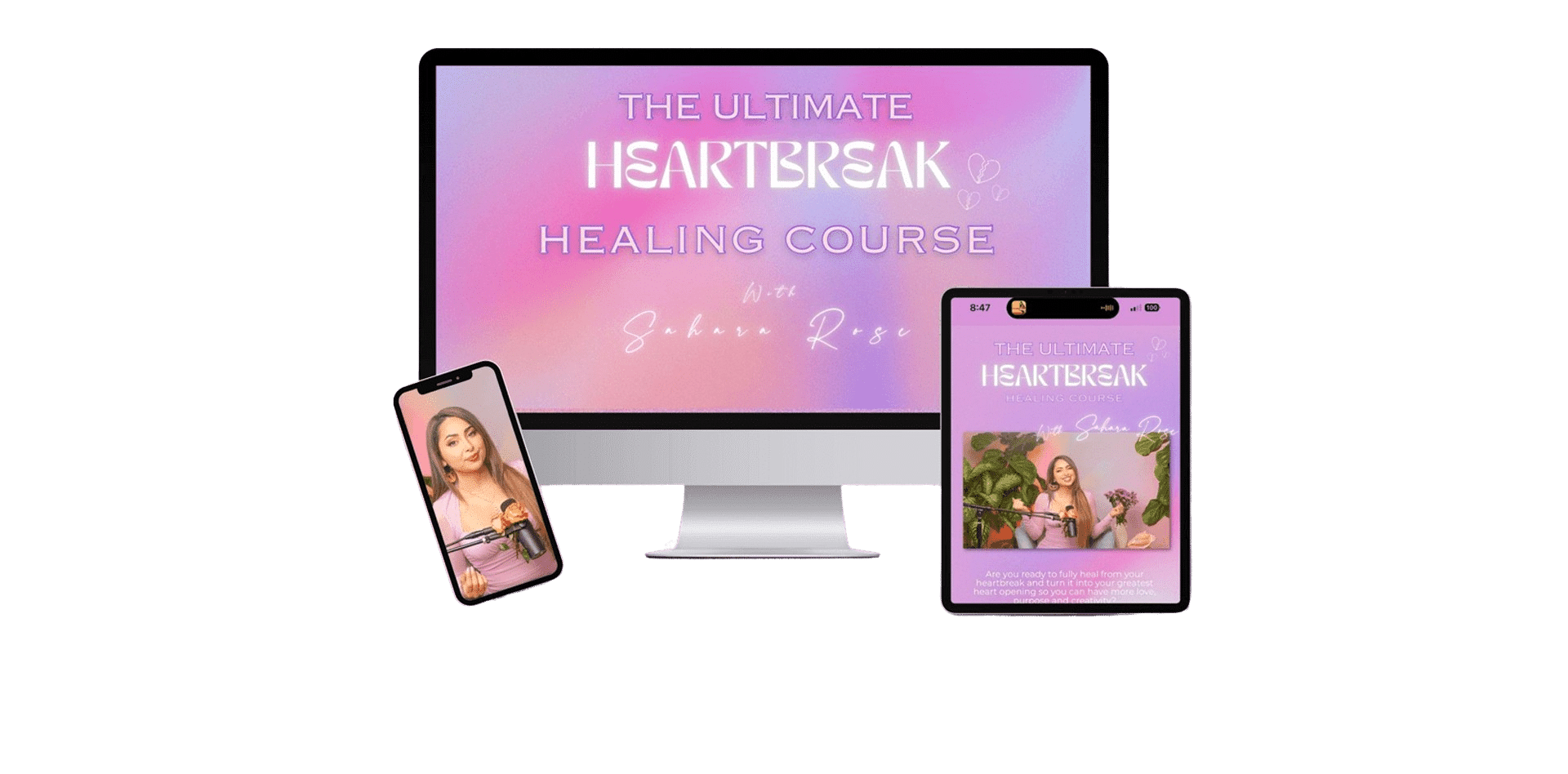 The ultimate heartbreak healing course