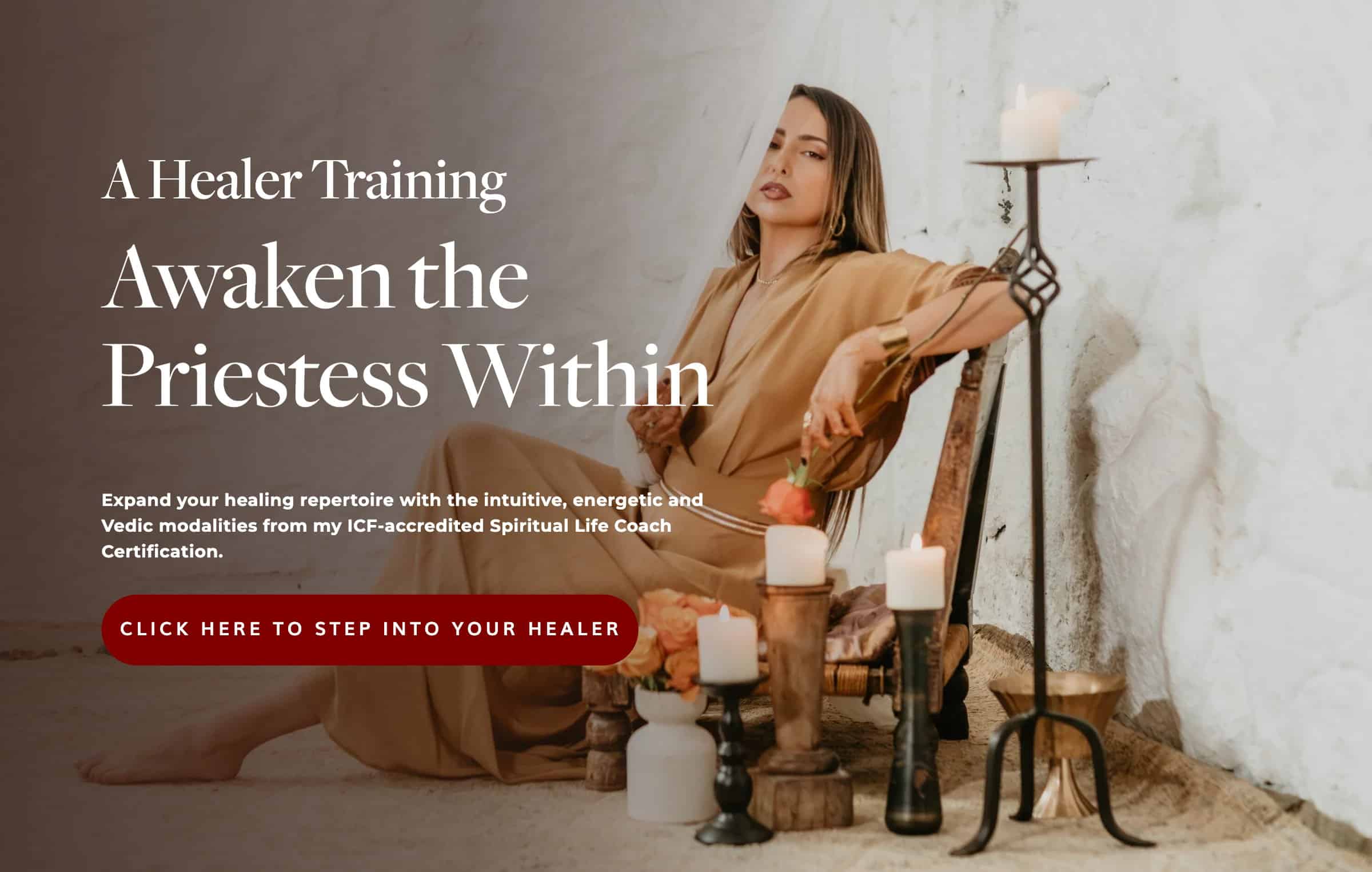 Awaken the Priestess Within – A Healer Training with Sahara Rose