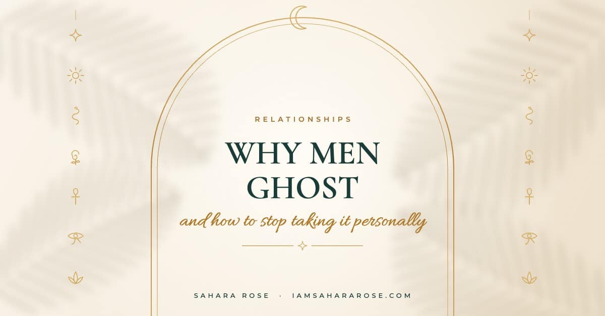 Why Men Ghost: The Avoidant Psychology Behind Disappearing by Sahara Rose