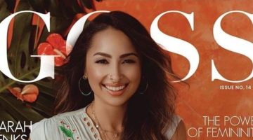 Sahara Rose on the cover of Goss Magazine No. 14